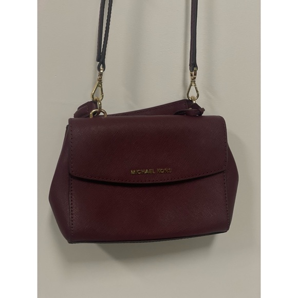 Michael Kors Ava Extra-Small Saffiano Leather Crossbody Bag - Picture 6 of 14